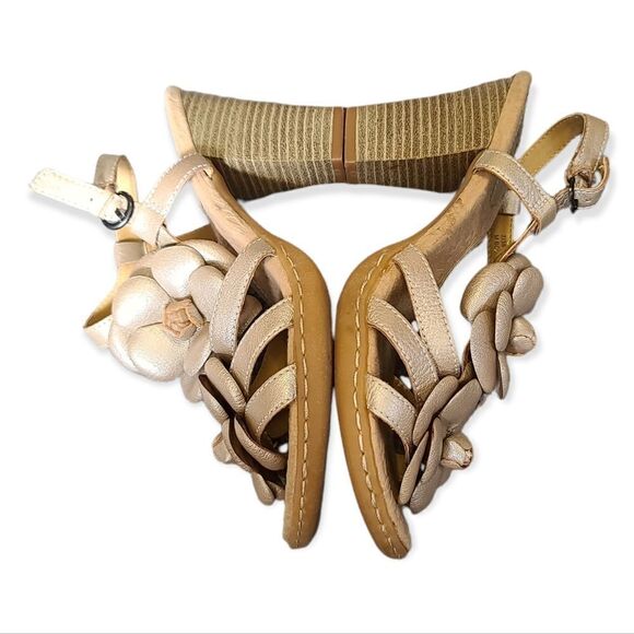 BOC, b.o.c. Born Hollyhock Leather Sandals Size 7 - Picture 4 of 7